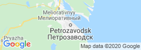 Petrozavodsk map
